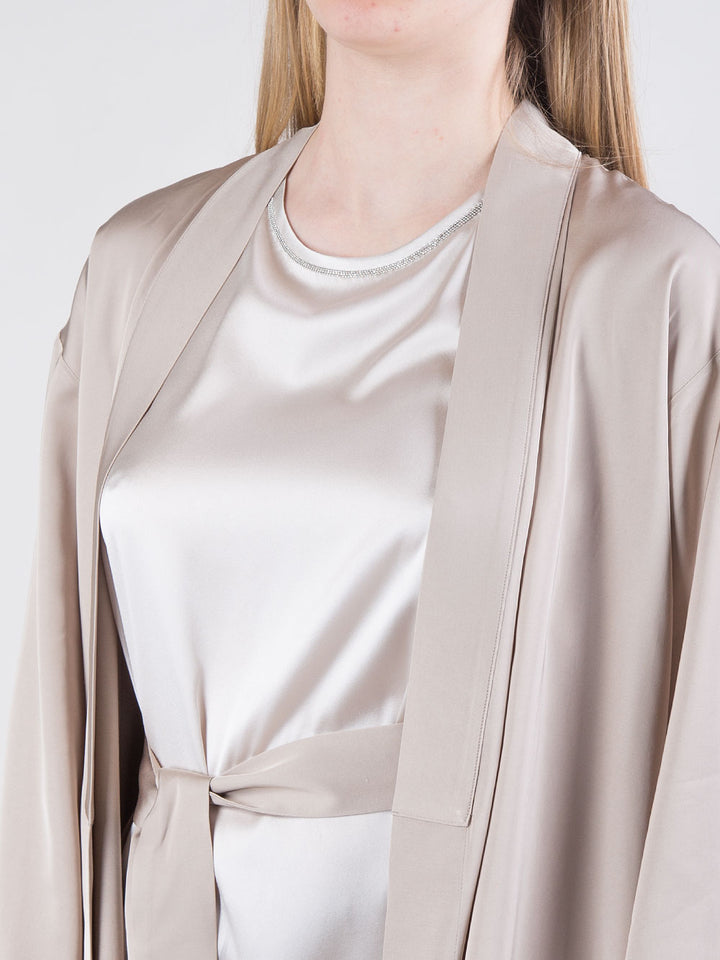 Giacca kimono con cintura