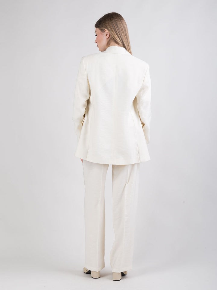 Tailleur con giacca doppiopetto