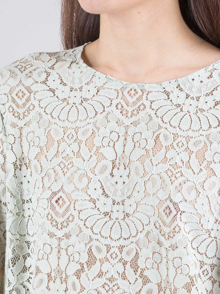 Blusa in pizzo
