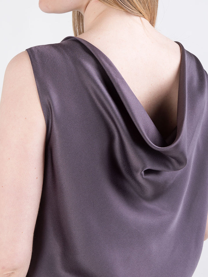Abito lungo Mara con poncho