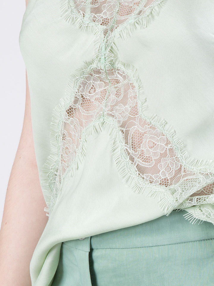 Top smanicato lingerie