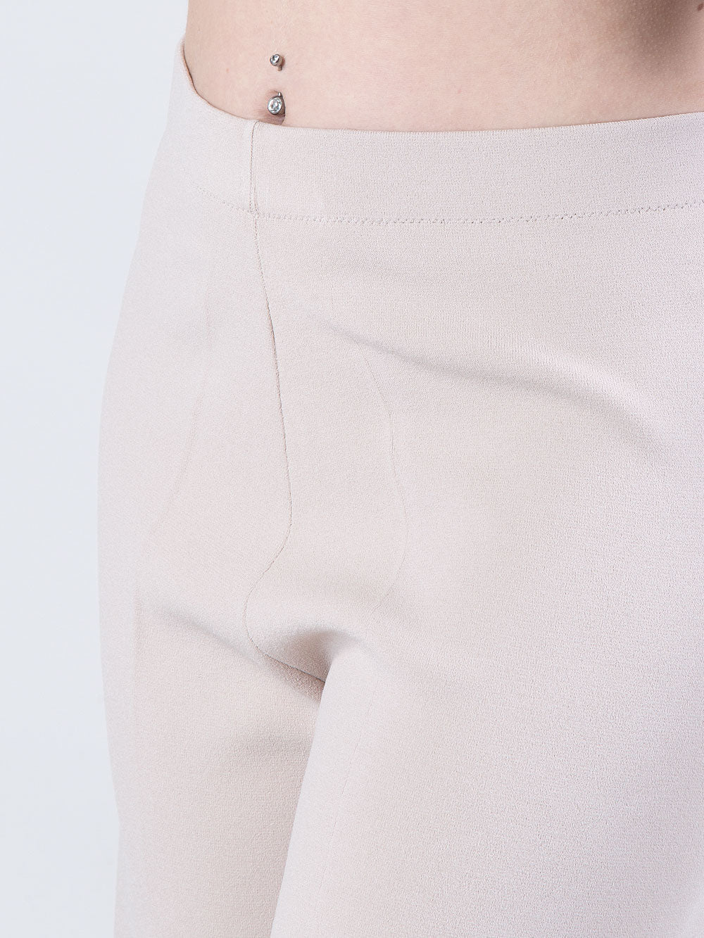 Completo giacca doppiopetto e pantalone palazzo in maglia