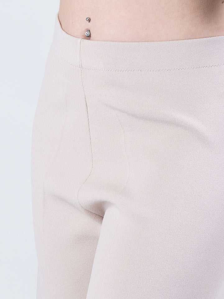 Completo giacca doppiopetto e pantalone palazzo in maglia