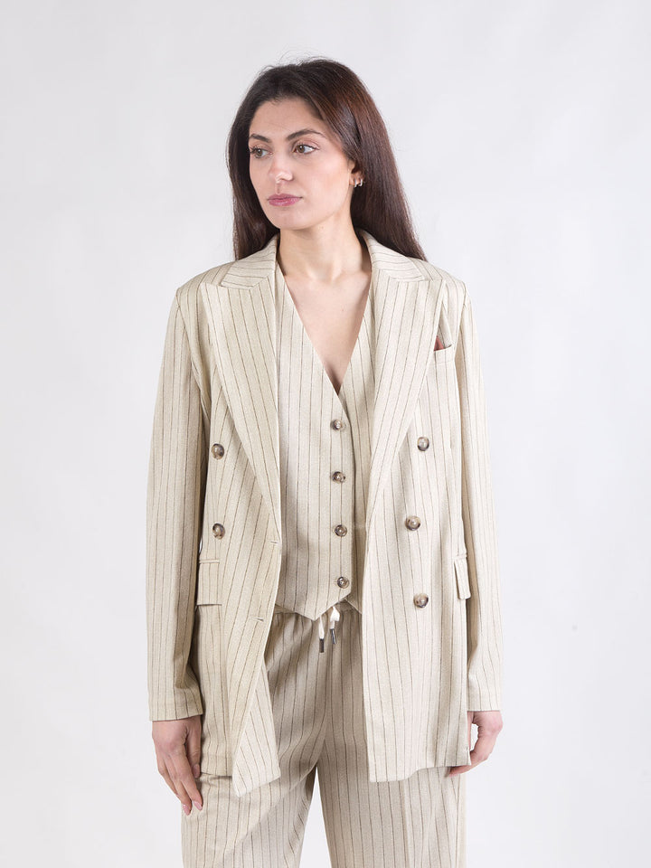 Tailleur striped