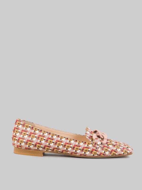 BALLERINE CHANEL A FANTASIA CON ACCESSORIO CATENA NUDE