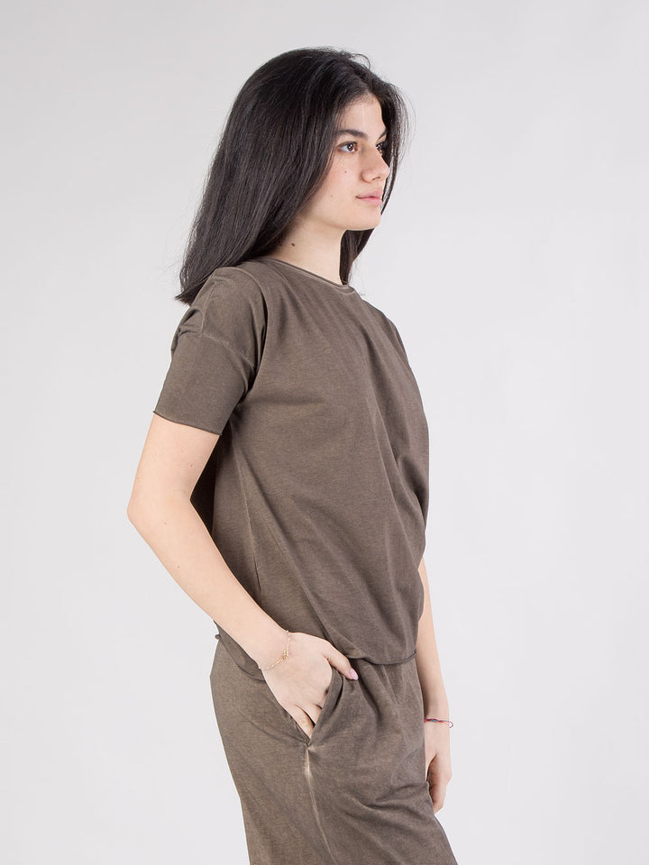 maglia girocollo sfumata