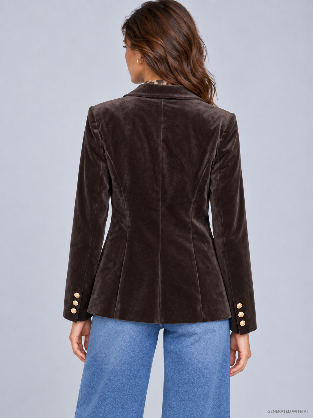 Blazer in velluto