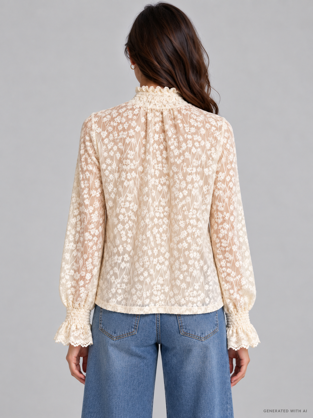 Tshirt in pizzo Tea
