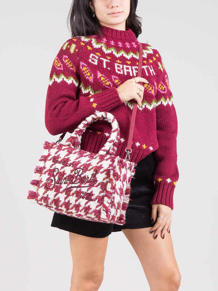 Colette Houndstooth Bag