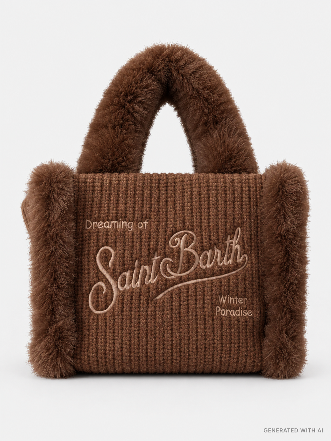 Borsa Vanity Mini Shearling