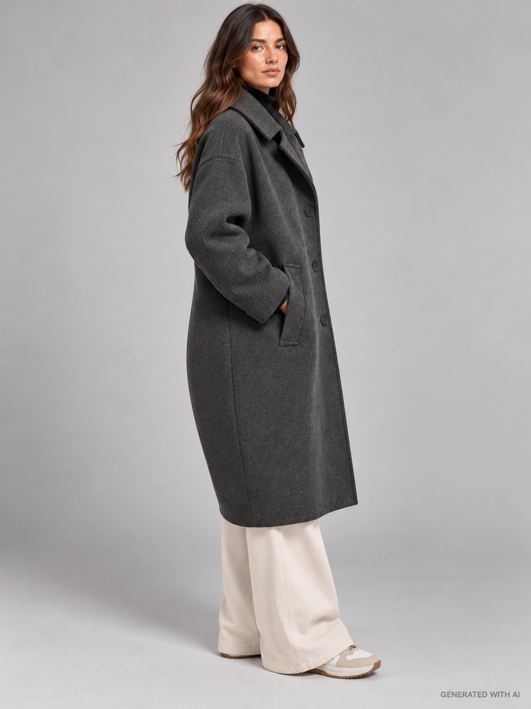 Cappotto MUREI grigio antracite