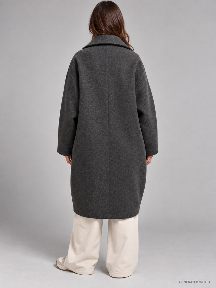 Cappotto MUREI grigio antracite