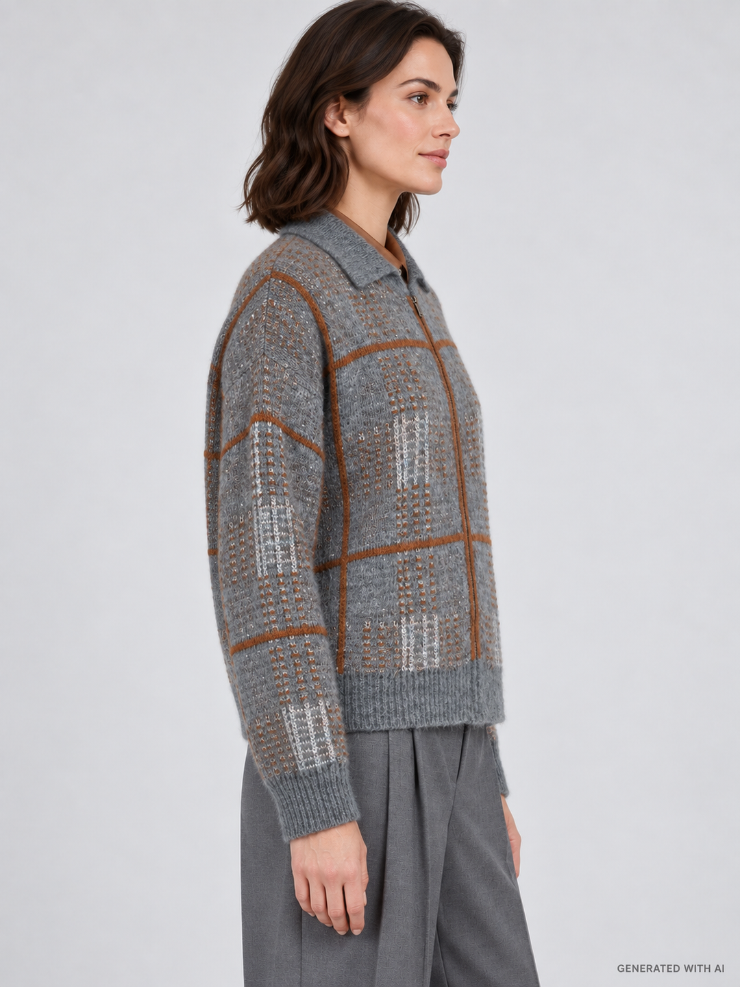 Cardigan in maglia