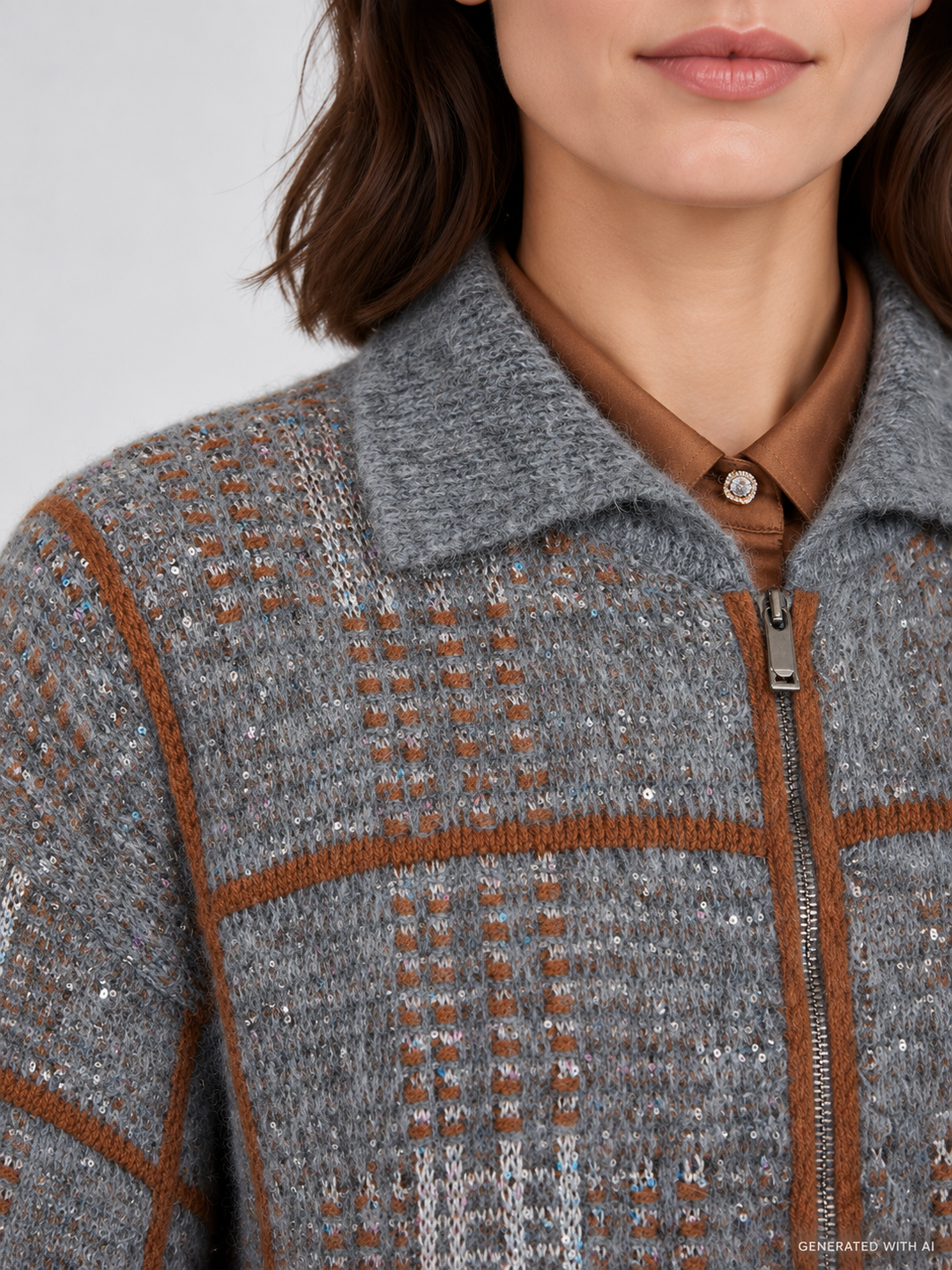 Cardigan in maglia