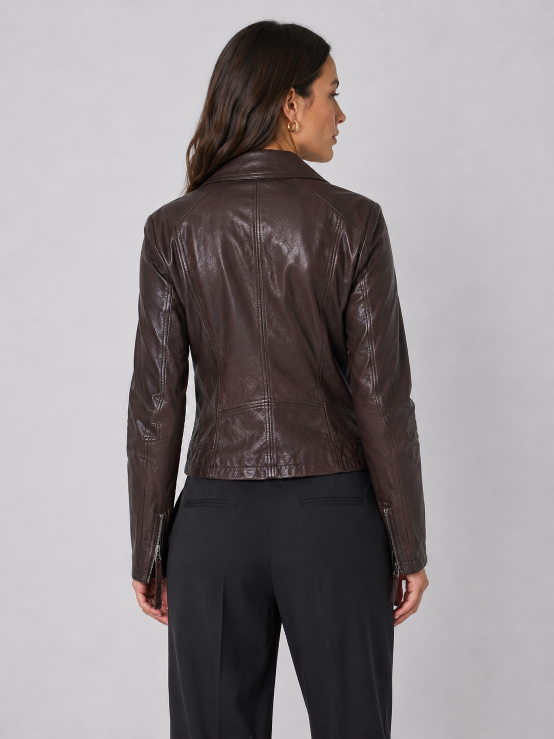 Giacca Biker Ludwig in Pelle di Agnello