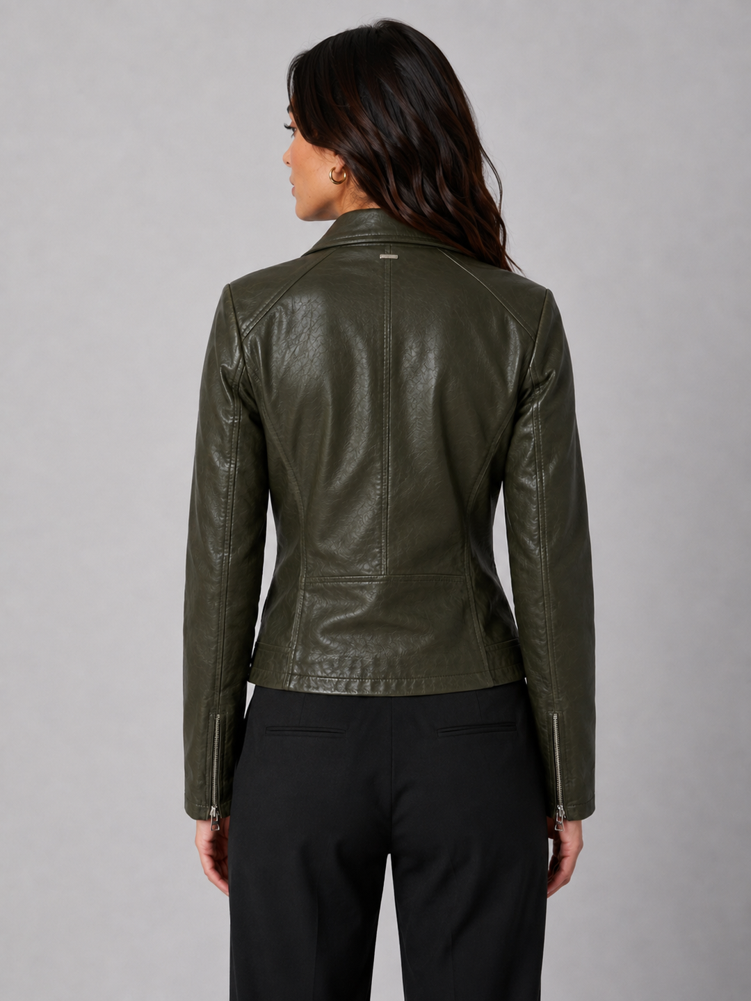 Giacca Biker Ludwig in Pelle di Agnello