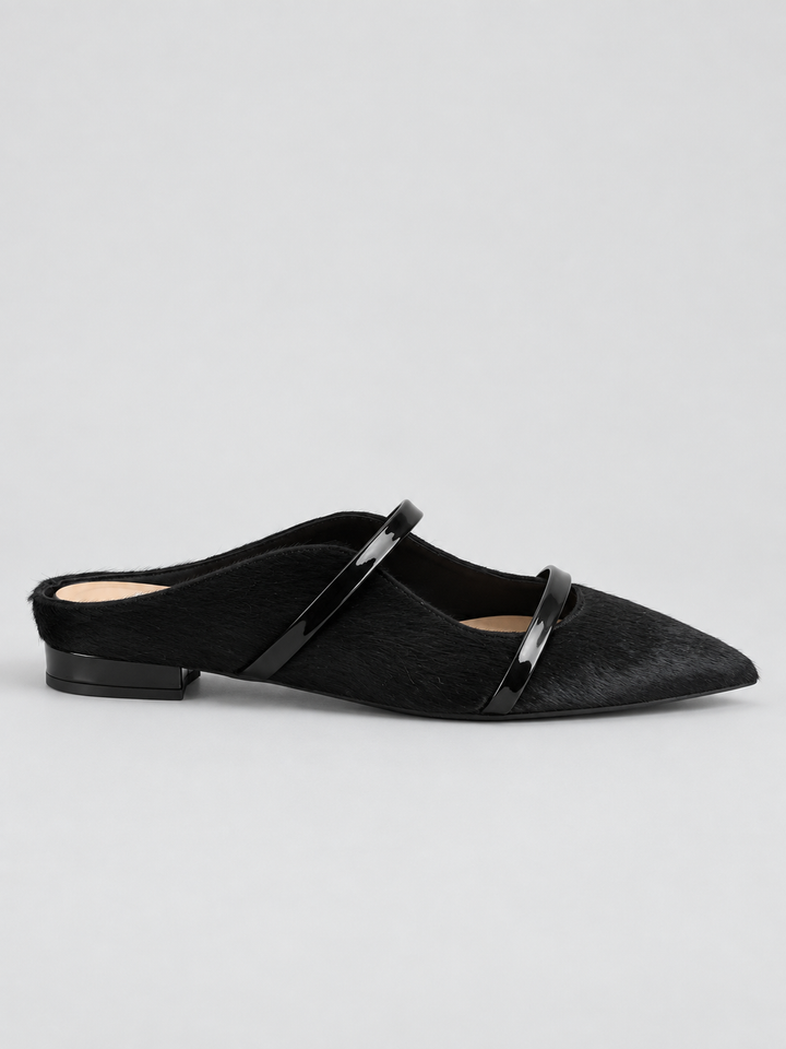 Ballerine Mule in cavallino