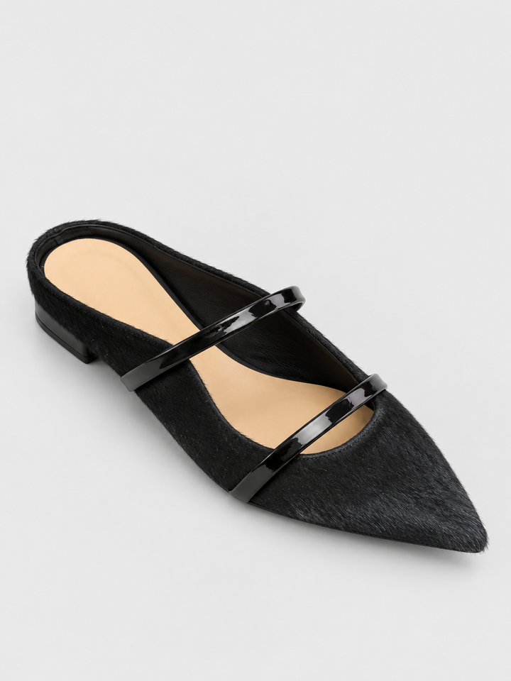 Ballerine Mule in cavallino