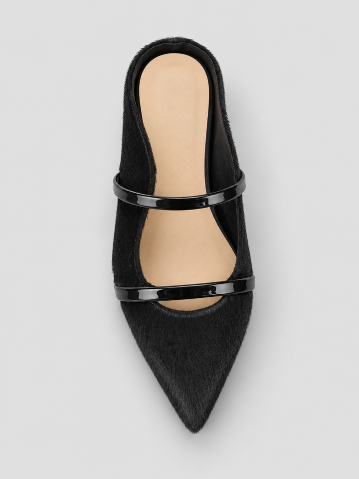 Ballerine Mule in cavallino