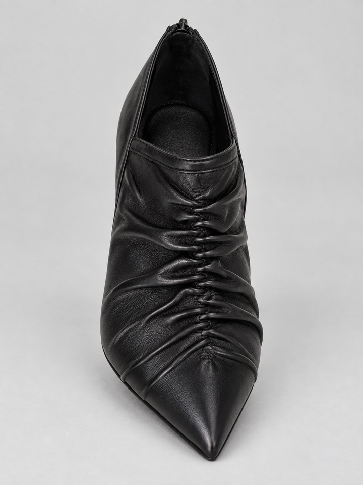 Scarpe con drappeggio