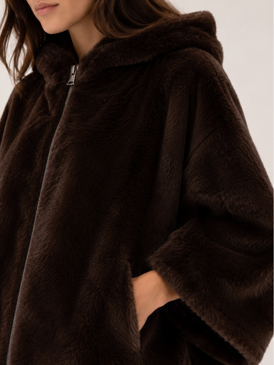 Eco Piumino Reversibile a Cappa