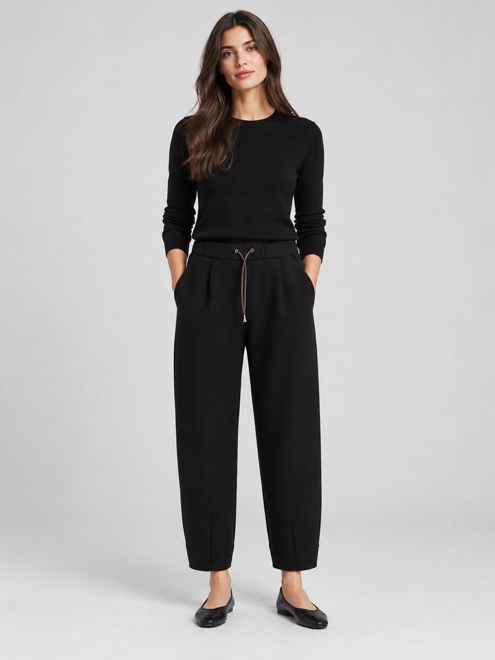 Pantaloni jogging in jersey