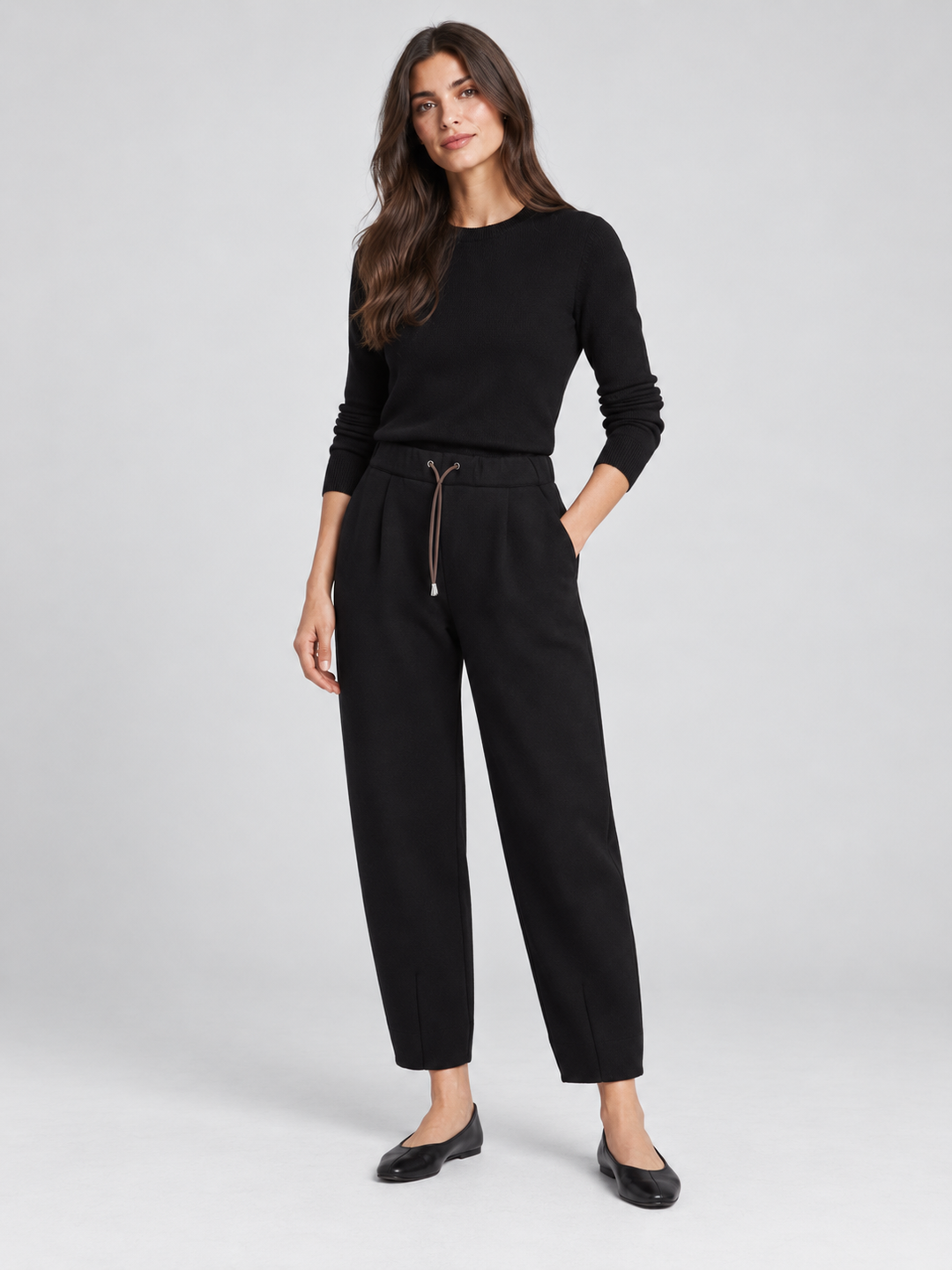 Pantaloni jogging in jersey