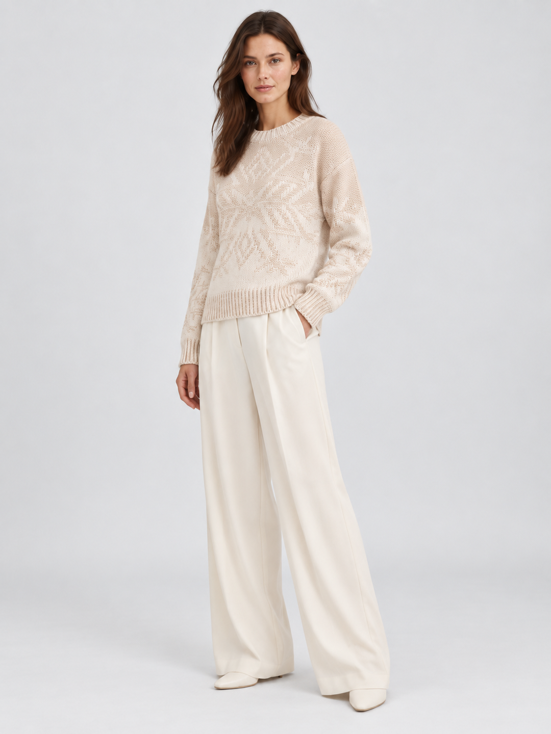 Maglia fiocco di neve