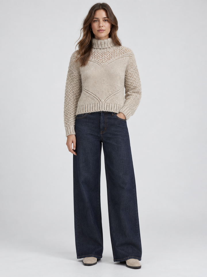 Maglione traforato