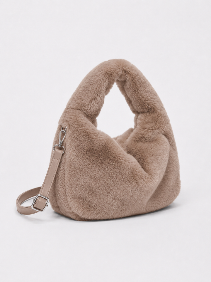 Borsa in Ecopelliccia con Tracolla Removibile