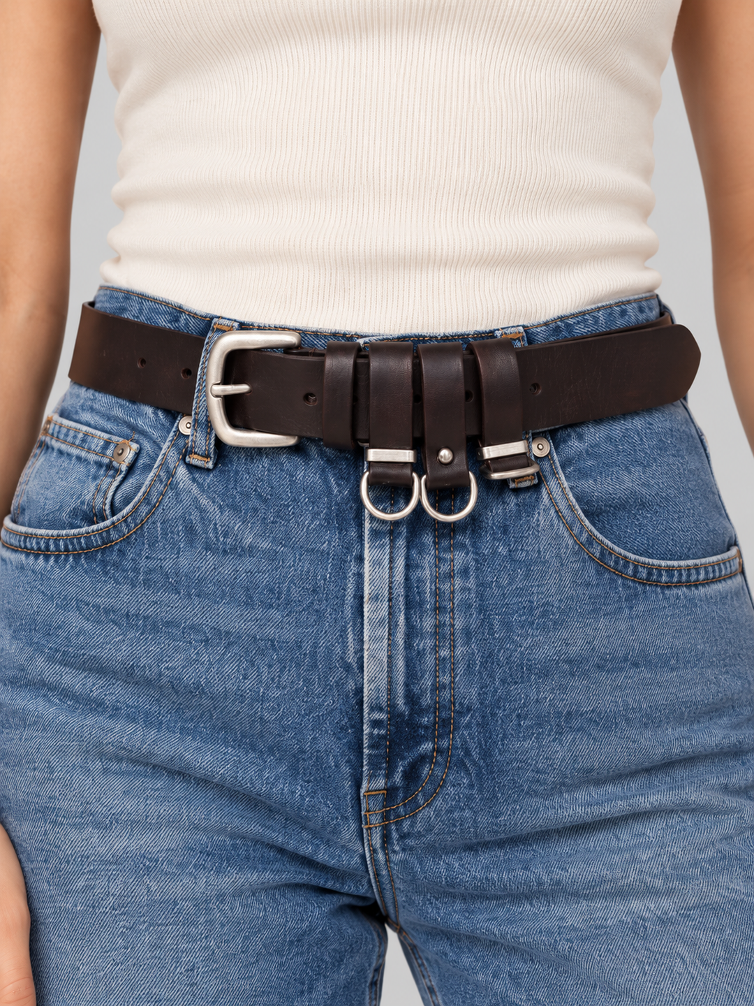 Cintura in pelle