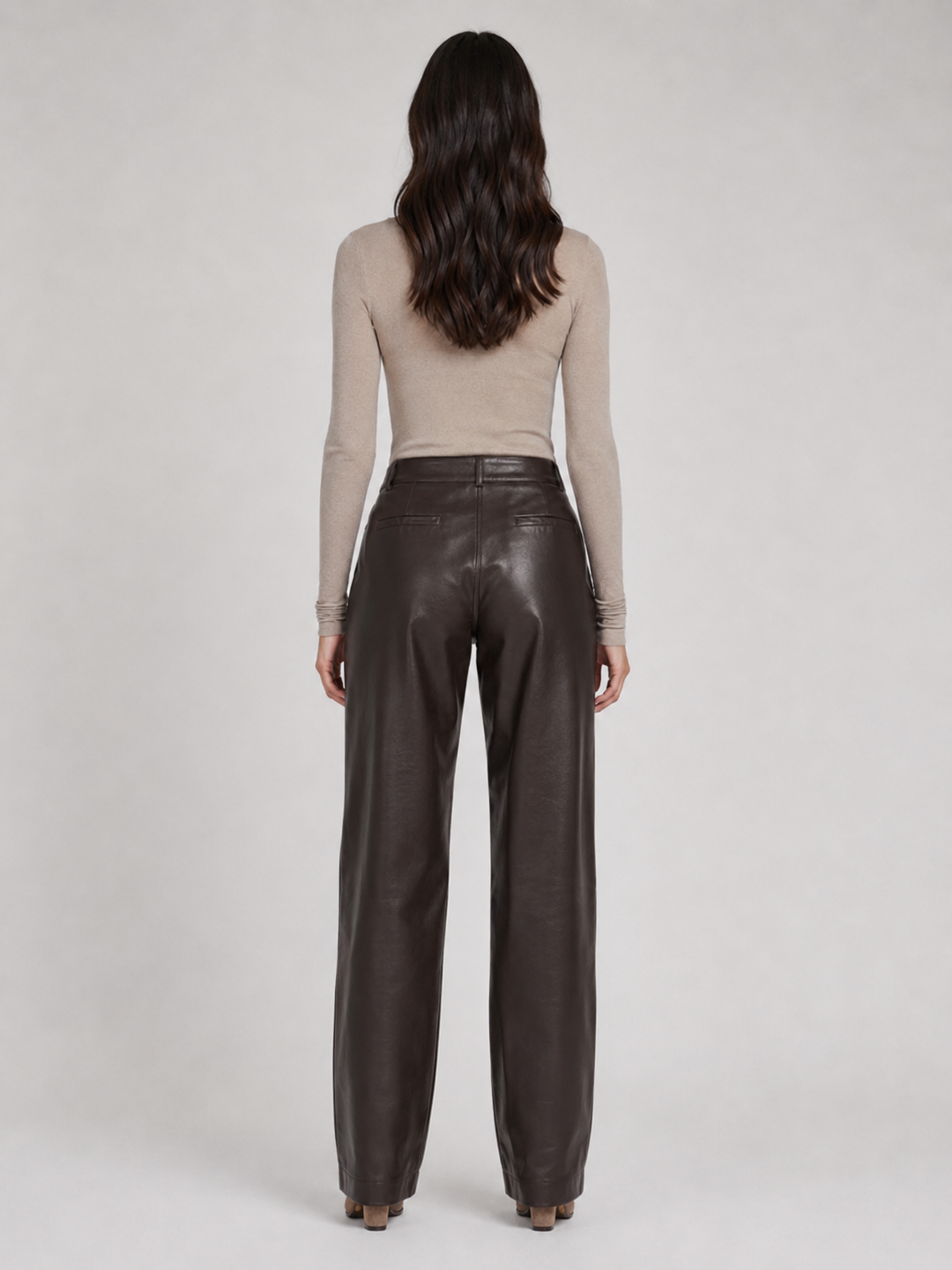 Pantaloni in ecopelle