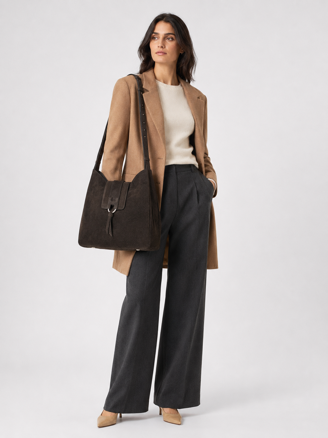 Borsa Hobo Trend in suede