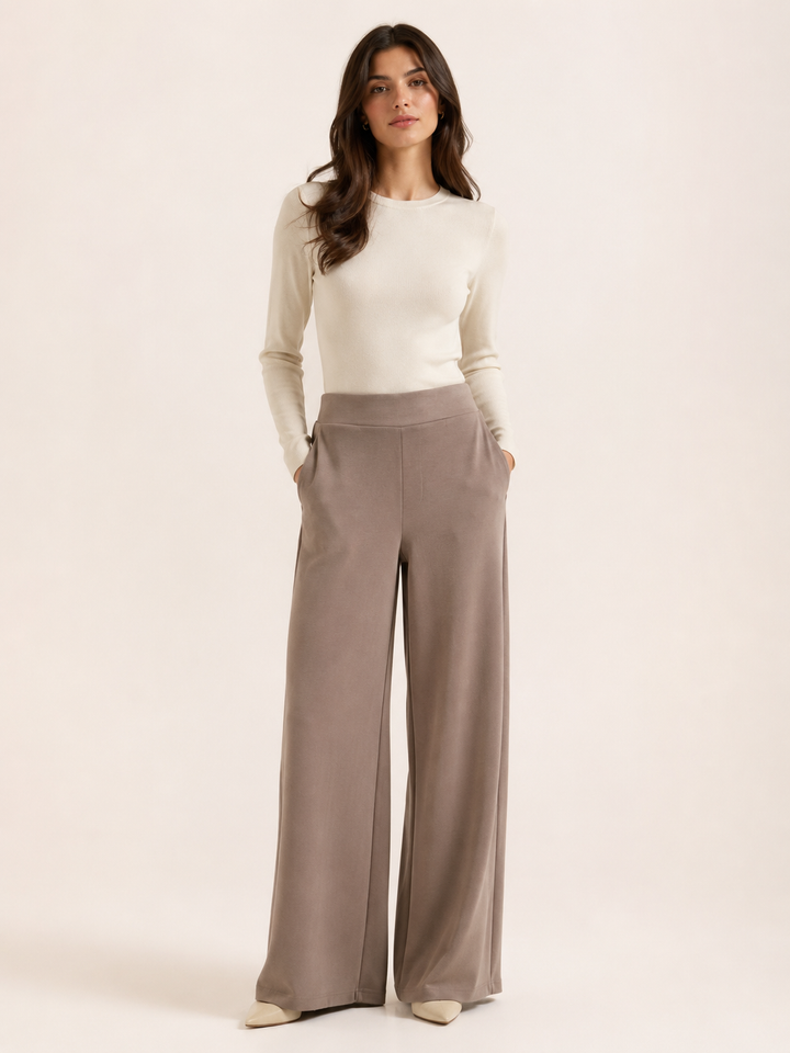 Pantalone Palazzo in tencel