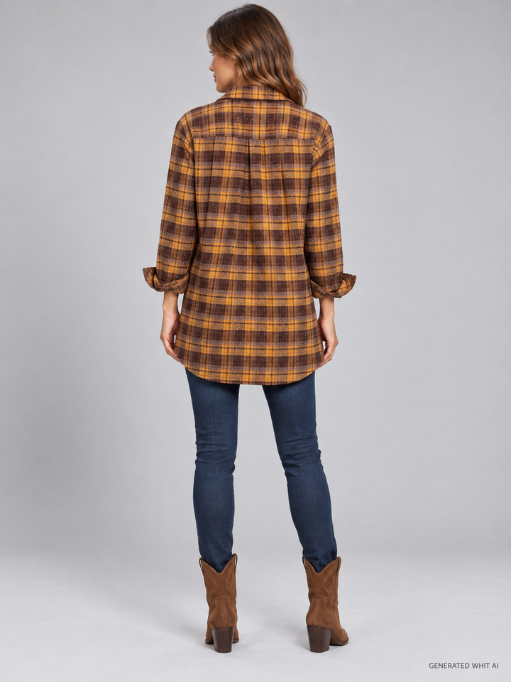 Camicia texana lunga