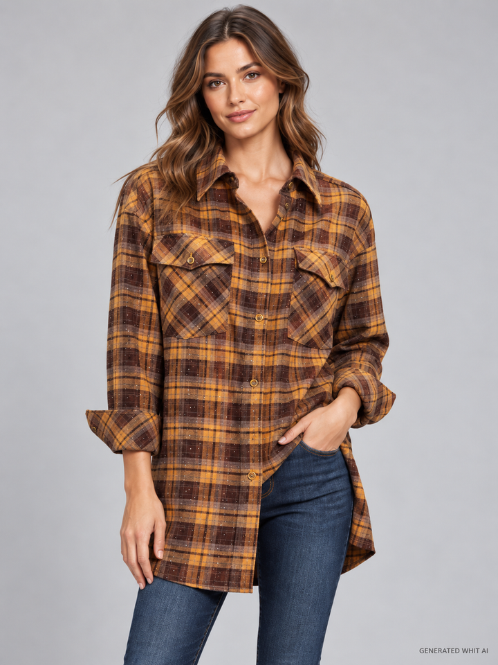 Camicia texana lunga