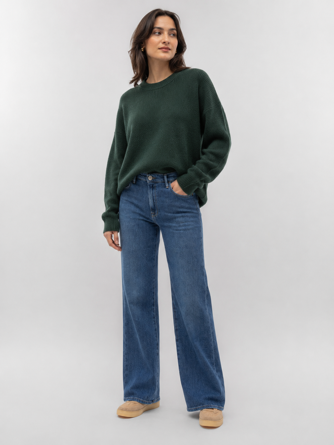 Jeans Essential wide leg