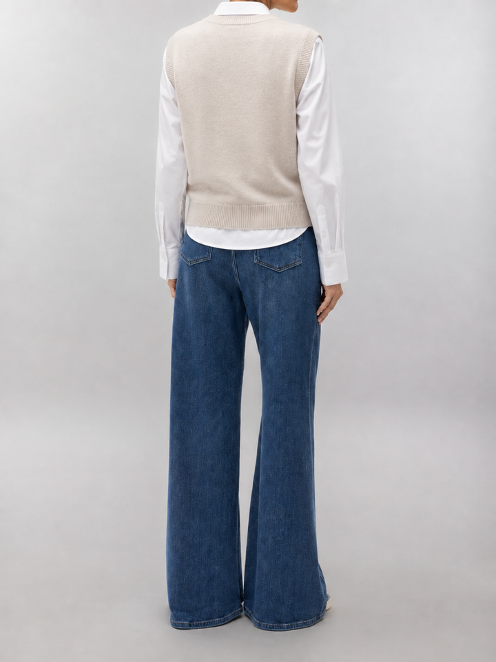 Jeans 5 pocket wide leg