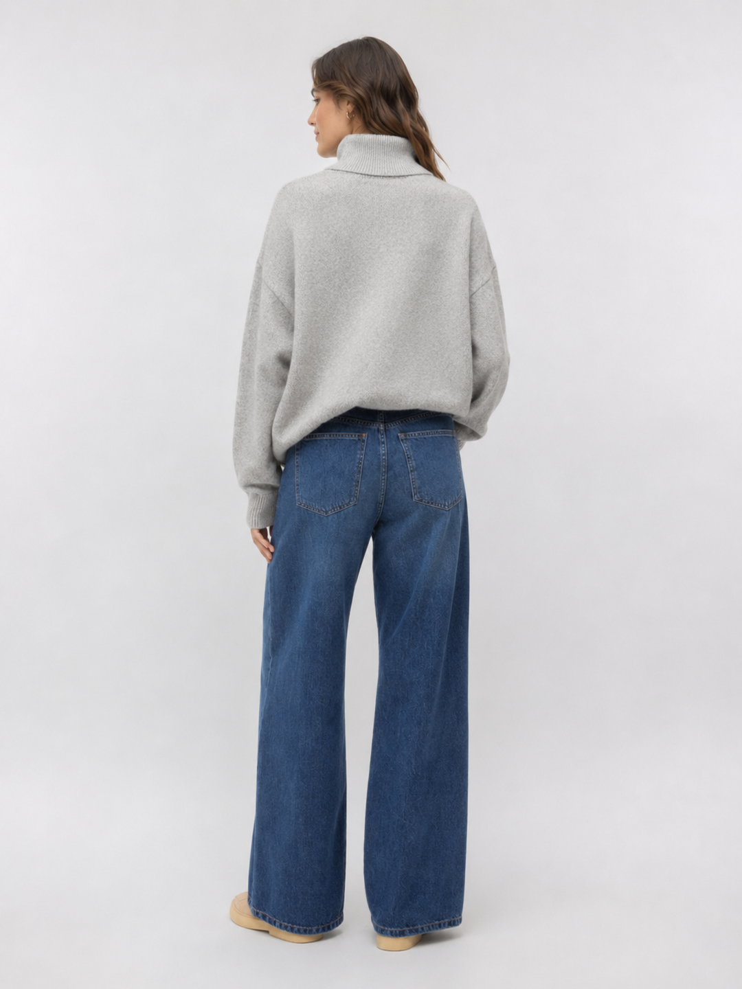Jeans long marine