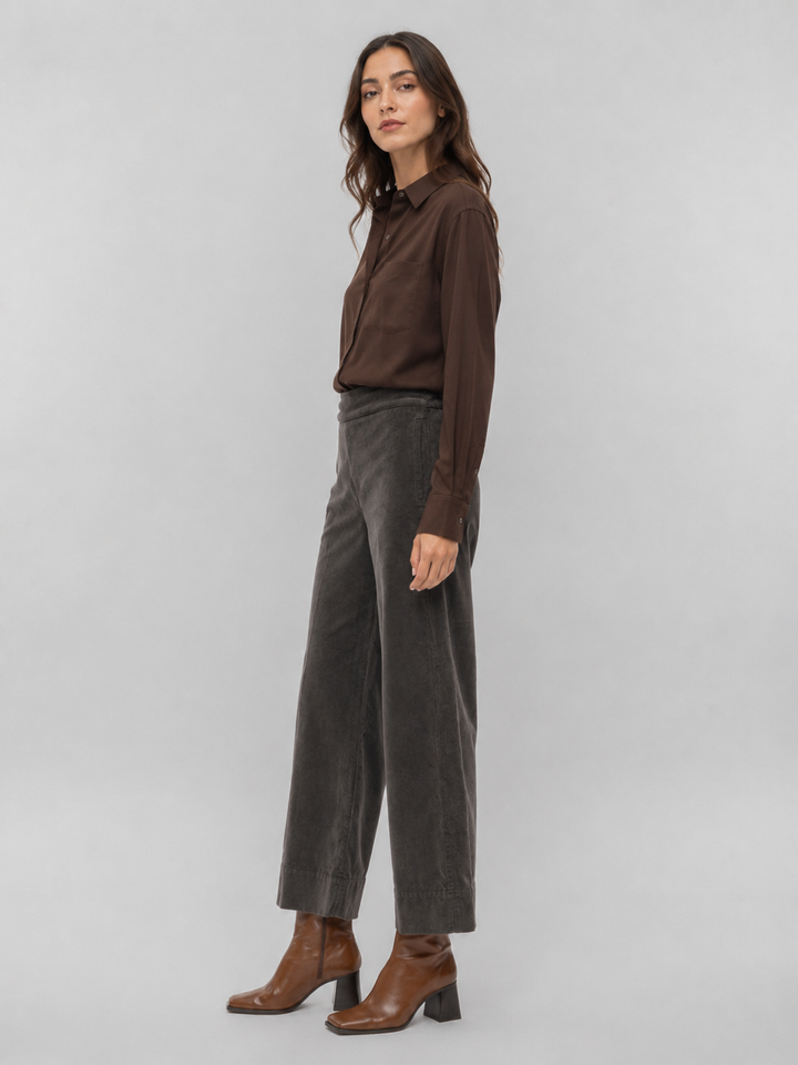 Pantaloni relaxed wide leg