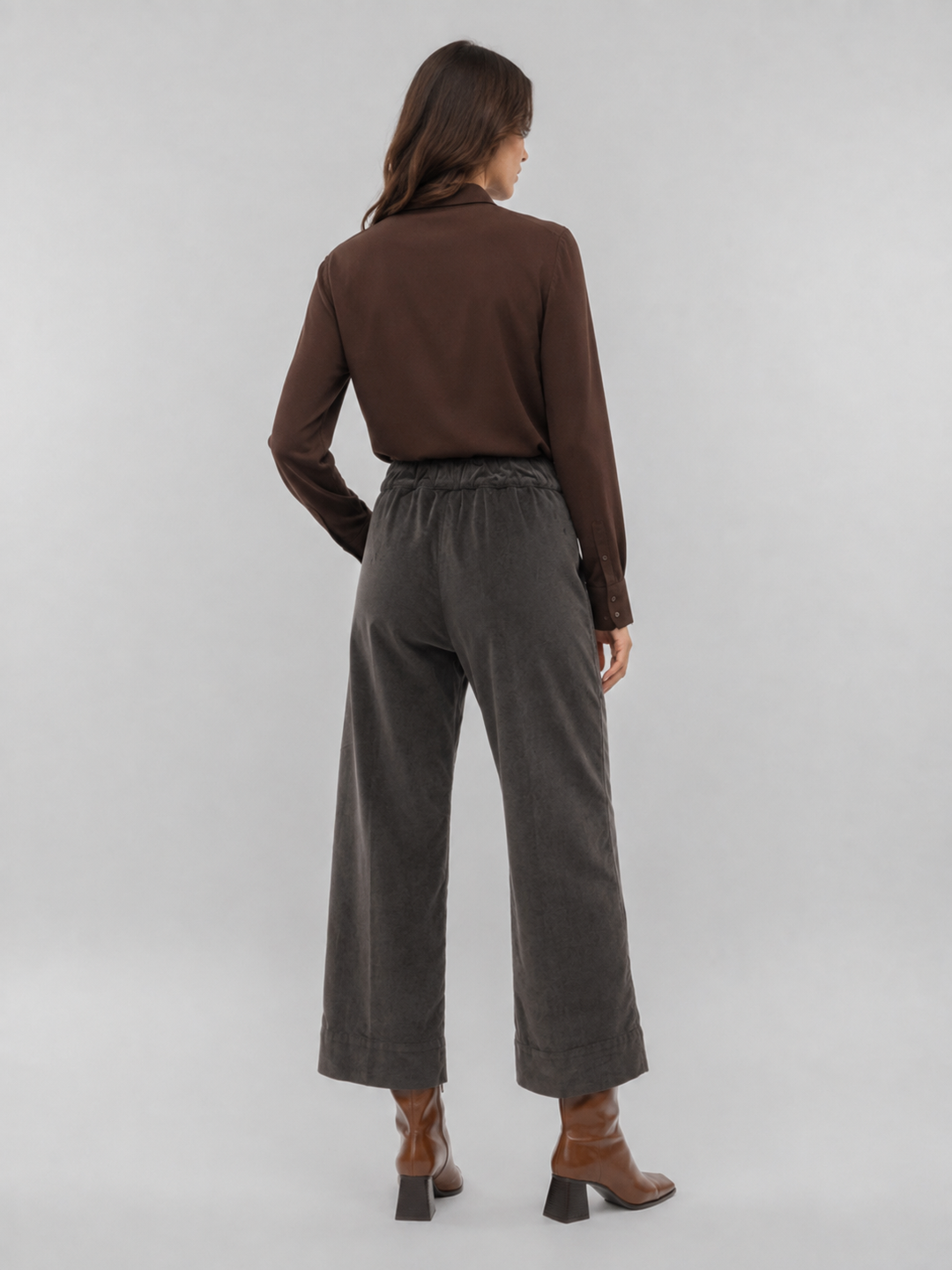 Pantaloni relaxed wide leg