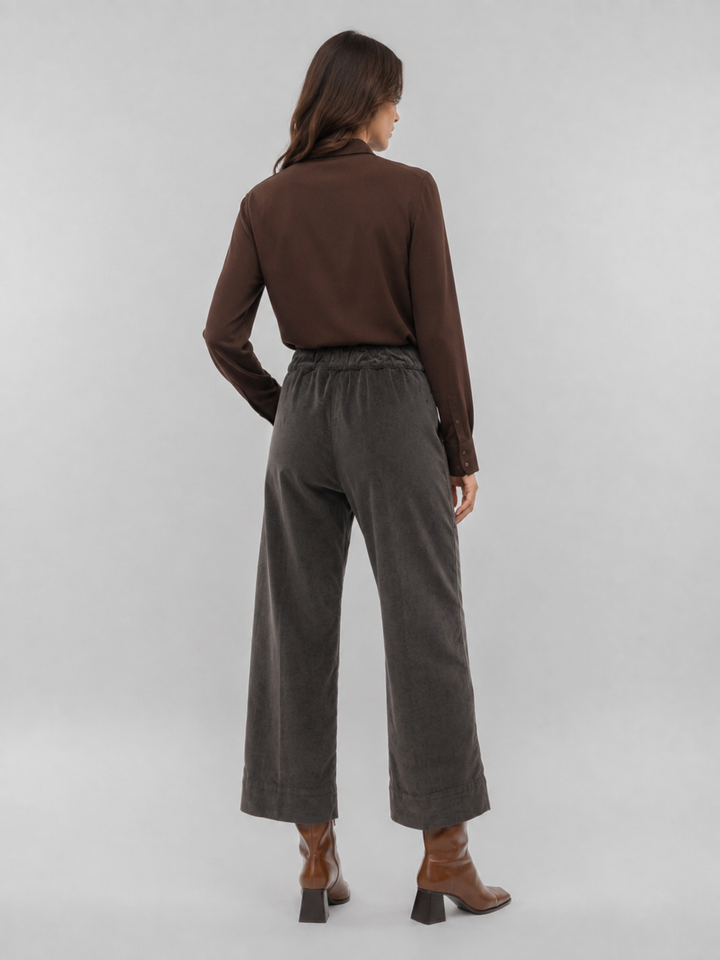 Pantaloni relaxed wide leg