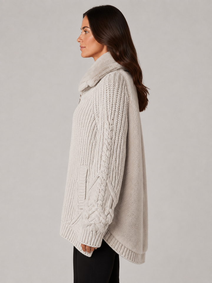 Giacca oversize in lana