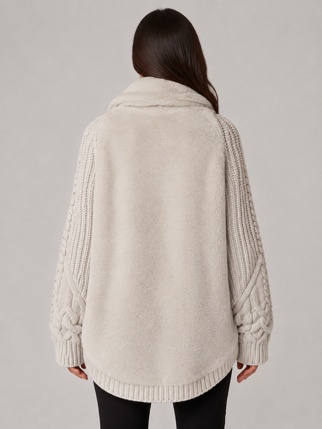 Giacca oversize in lana