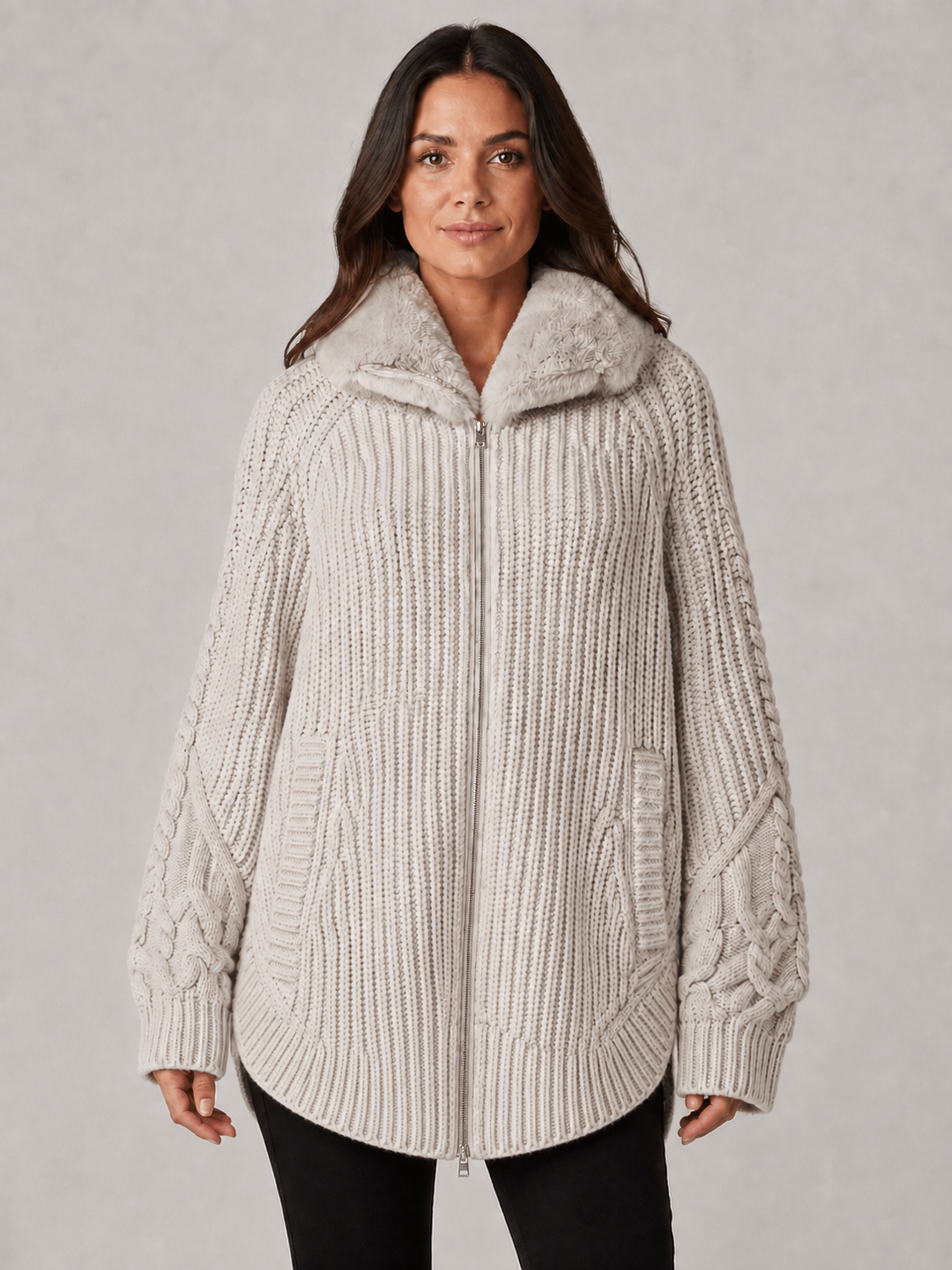 Giacca oversize in lana
