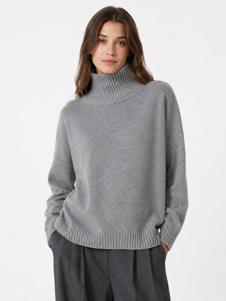 Maglia Dolcevita in pura lana vergine