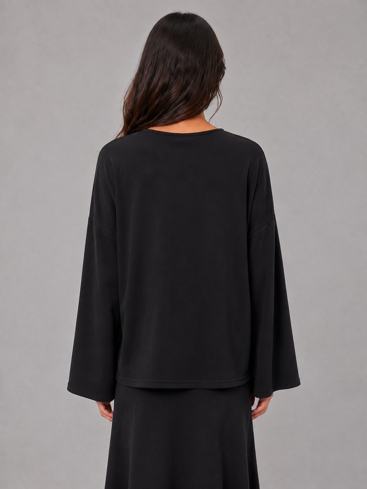 Cardigan con scollo a V