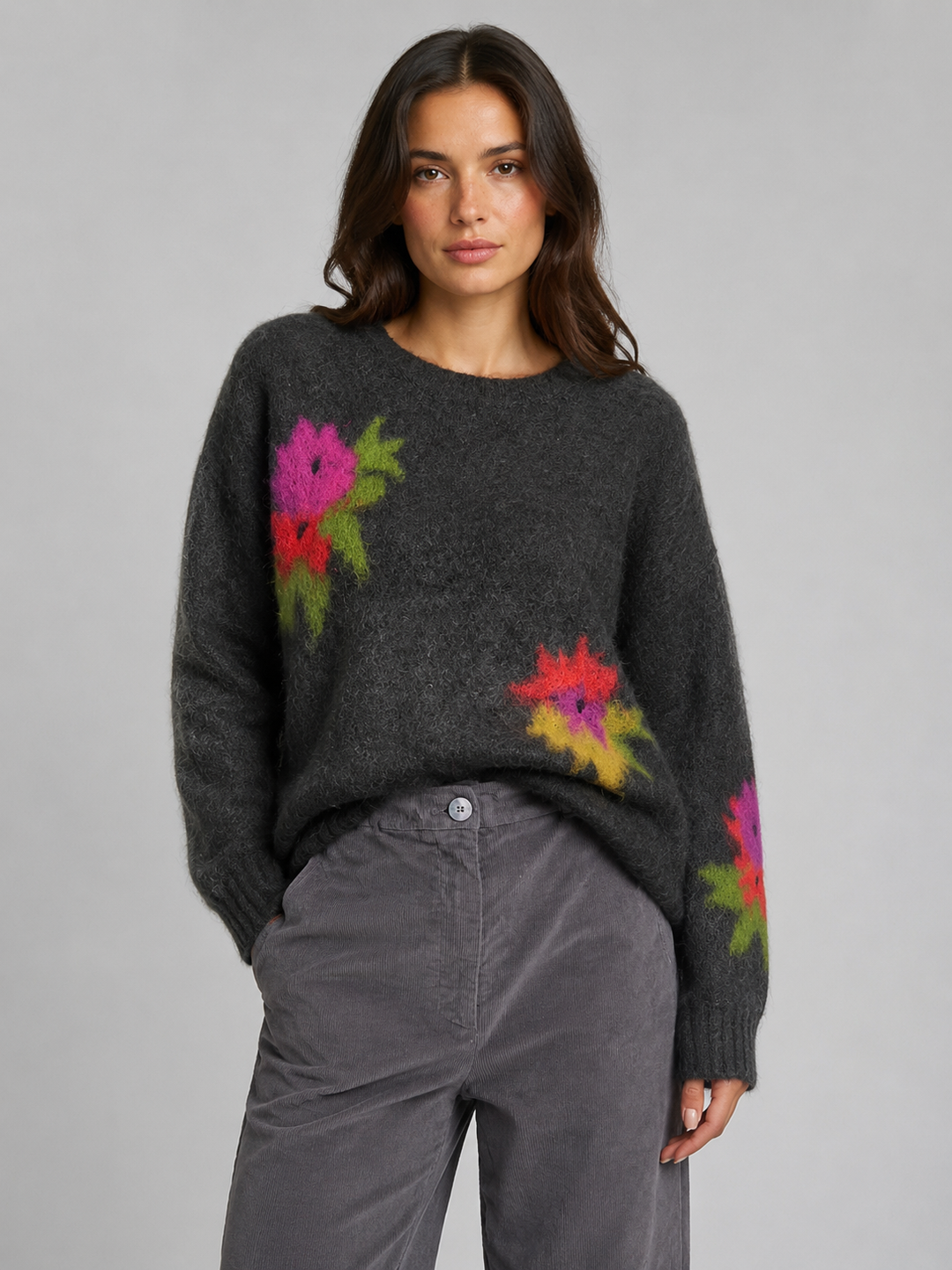 Pullover fiore