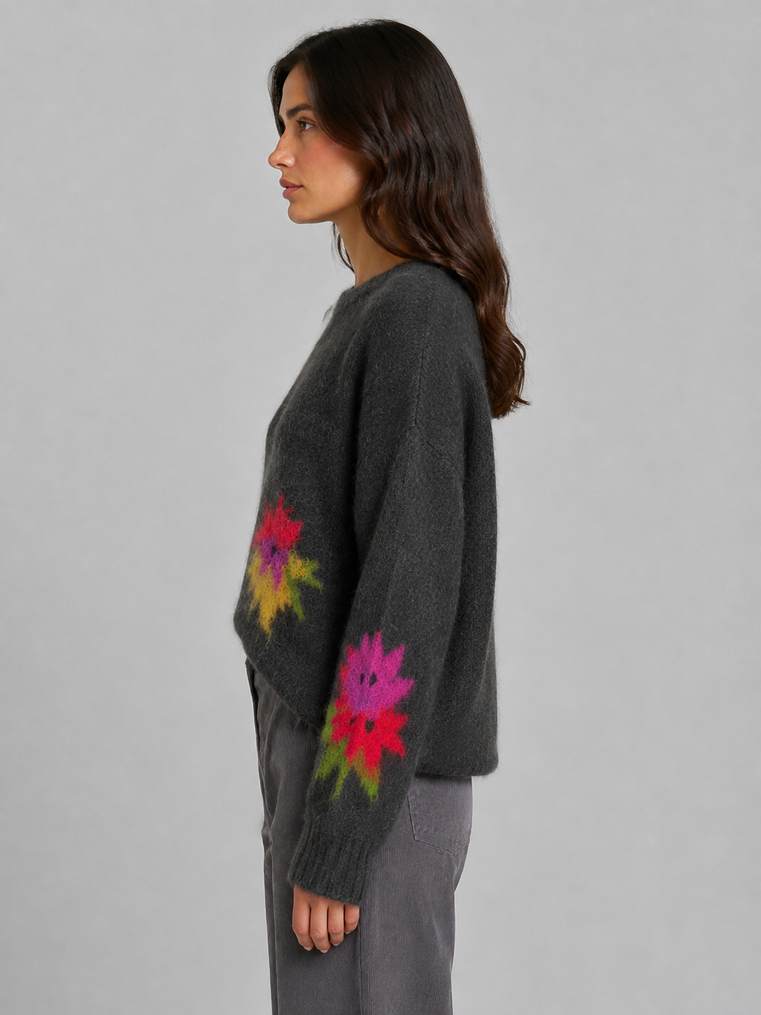 Pullover fiore