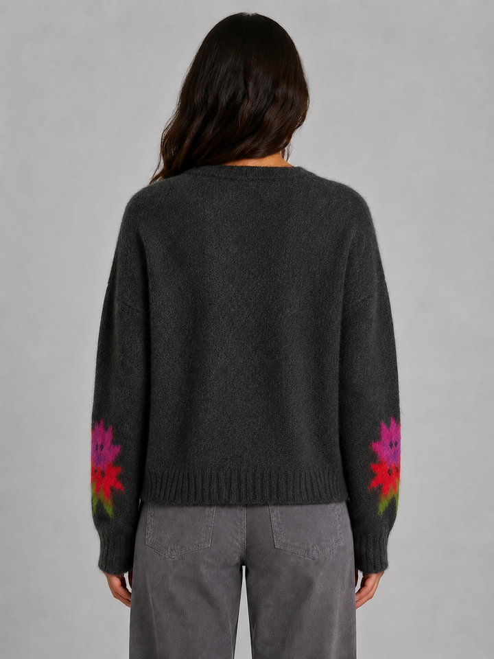 Pullover fiore